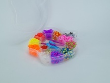 Набор резинок для плетения ColorFul Bands Loom Bands (Лум Бэндс) 660 резинок "0098" (код.9-4852)