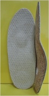 Анатомические каркасные стельки для обуви ШЕРСТЬ от поперечного и комбинированного плоскостопия, с валиком 1 пара  