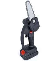 Мини-пила аккумуляторная цепная 24 V Mini Electric Chainsaw с кнопкой стоп-старт и  предохранителем