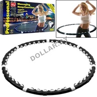 Массажный обруч Massaging Hoop Exerciser Про с магнитами Хула Хуп (код.9-3798)