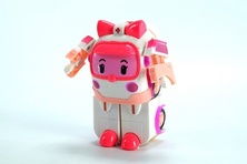 Детская игрушка трансформер RoboCar Poli Amber (Робокар Поли Амбер) "0027" (код.5-4862)