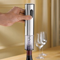 Электрический штопор-открывалка для вина  Circle Joy Round Stainless Steel Electric Wine Opener