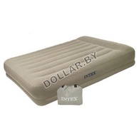 Надувная кровать Intex 67740 Pillow Rest Mid-Rise Bed 203*102*38 см