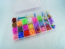 Набор резинок для плетения Luxury Kit Set 5200 резинок Loom Bands (Лум Бэндс) "0098" (код. 9- 4846)