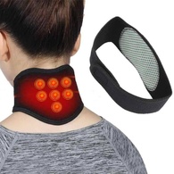 Шейный бандаж с магнитами Self heating neck guard band