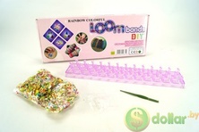 Набор резинок для плетения  Rainbow Colorful Loom Bands (Лум Бэндс) (арт. 9-2261) 