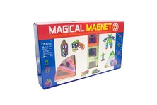 Конструктор развивающий Magical Magnet Волшебные магниты, 77 предметов