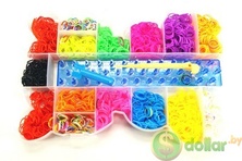 Набор резинок для плетения Loom Bands (Лум Бэндс) Мишка (арт. 9-1887) "0098"