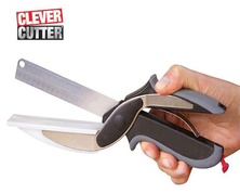   Умный нож Clever Cutter 2 в 1 - Гибрид ножа и доски для резки