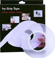 Многоразовая прозрачная клейкая лента Ivy Grip Tape 3 м