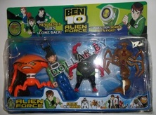 Набор игрушек Инопланетная сила Ben 10 Аlien Force с часами арт. 88041 "047"