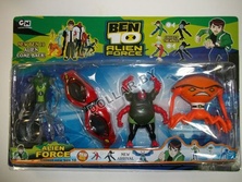 Набор игрушек Инопланетная сила Ben 10 Аlien Force  с очками арт. 88021 "047"