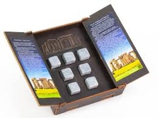 Набор камней для напитков StoneHenge Whisky Stones в деревянной упаковке(код.38113)