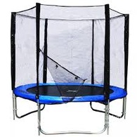 Комплект батут Fitness Trampoline 10FT-3-Extreme с сеткой и лестницей