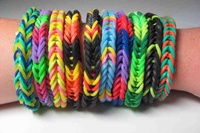 Loom Bands - радужные резиночки для создания браслетов!