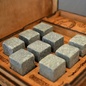 Камни Whiskey Stones для охлаждения напитков в деревянном коробке