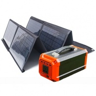 Переносная электростанция с солнечной панелью "Sun-Power P4"