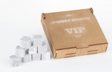 Деревянная коробка Vip с камнями для напитков