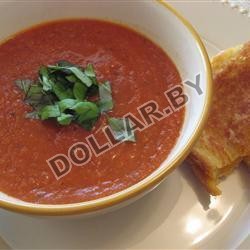 Горячий или холодный суп из запеченных помидоров