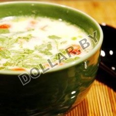 Том Ка Гай (тайский куриный суп с кокосовым молоком)